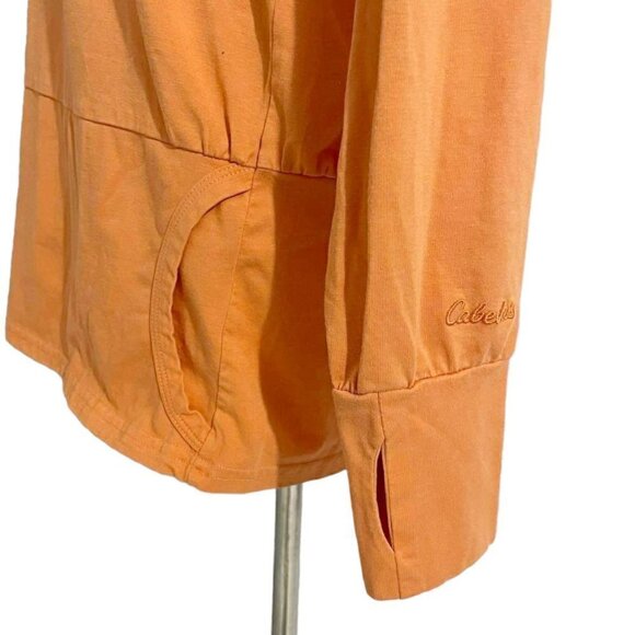 Cabela's Large Top Long Sleeve Shirt Outdoors Hoodie Base Layer - Picture 3 of 9